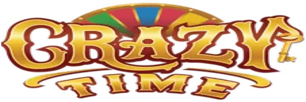 Crazy Time by Evolution, showcased at casinoginja.org – game logo