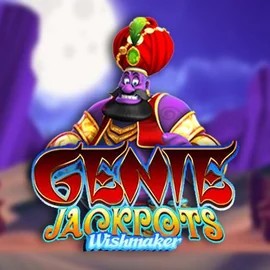 Genie Jackpots Wishmaker logo by Blueprint Gaming at Ginja Casino