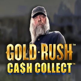 Gold Rush Cash Collect slot logo by Origins at Ginja Casino