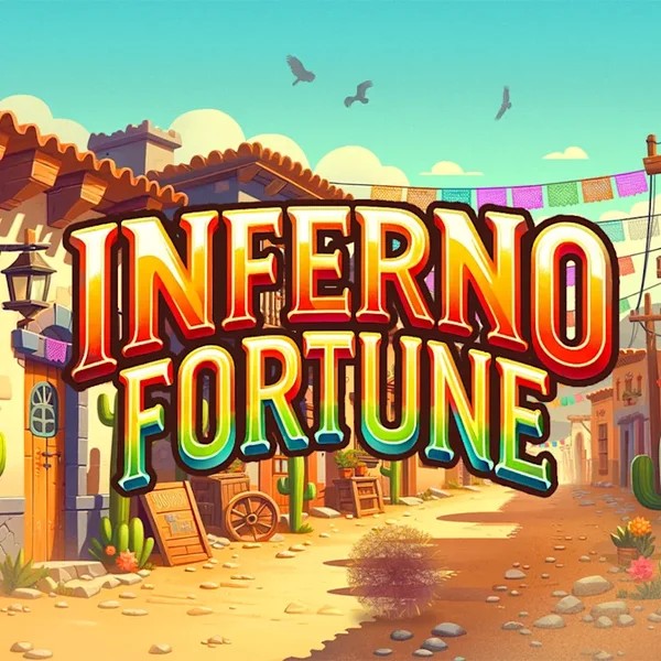 Inferno Fortune game by Atomic Slot Lab – logo hosted on Ginja Casino