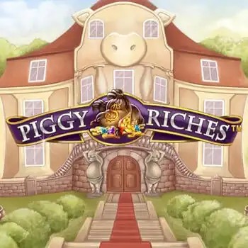 Piggy Riches game by NetEnt – logo hosted on Ginja Casino