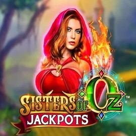 Sisters Of Oz Jackpots by Triple Edge Studios, showcased at casinoginja.org – game logo