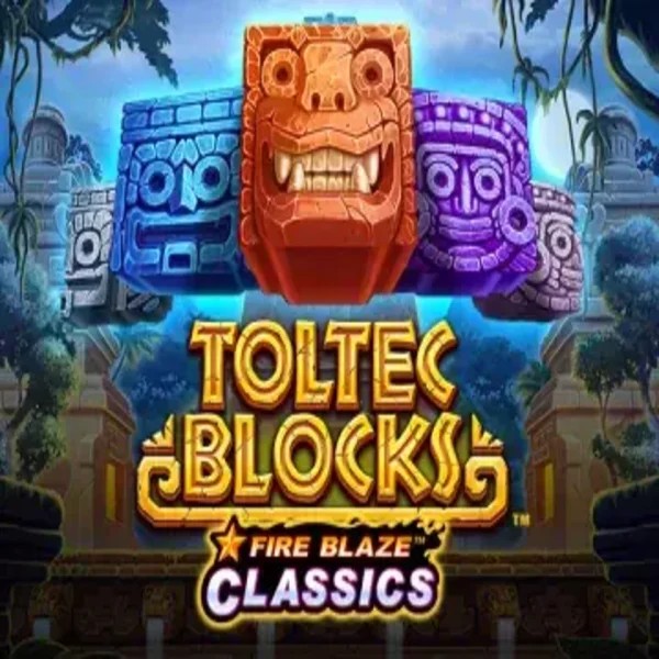 Enjoy Fire Blaze: Toltec Blocks by Rarestone Gaming – logo hosted on casinoginja.org
