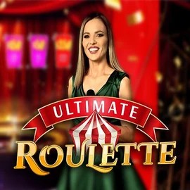 Ultimate Roulette slot icon by Ezugi, available at Ginja Casino