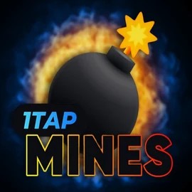Official Casino Games logo: 1Tap Mines by Turbo Games at Ginja Casino