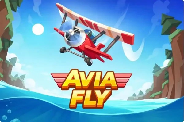 Avia Fly Game slot logo by InOut at Ginja Casino