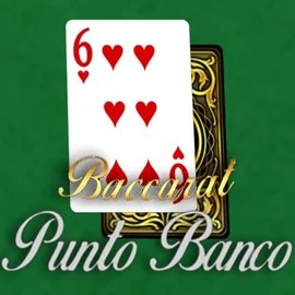 Baccarat - Punto Banco slot logo by Red Tiger Gaming at Ginja Casino