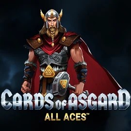 Cards of Asgard All Aces slot visual from Switch Studios available on casinoginja.org