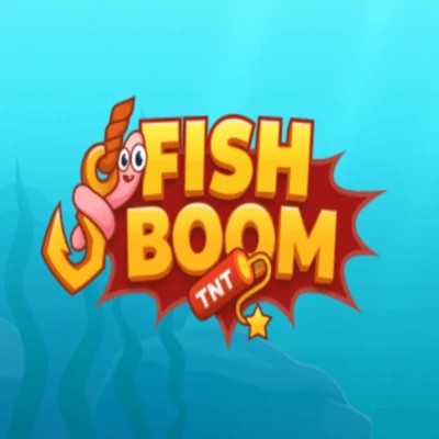 Fish Boom logo by InOut Ginja Casino