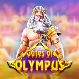 Slots logo of Gates of Olympus from Pragmatic Play at Ginja Casino