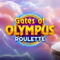 Gates of Olympus Roulette slot icon by Pragmatic Play, available at Ginja Casino