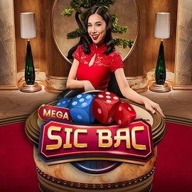 Mega Sic Bac logo – Live Casino by Pragmatic Play at Ginja Casino