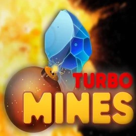 Turbo Mines online game logo by Turbo Games on casinoginja.org